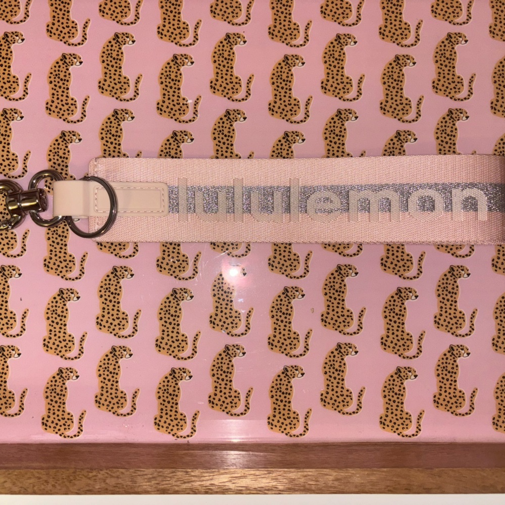Lululemon large keychain